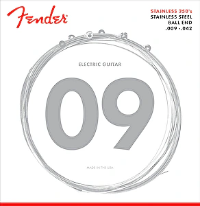 Struny na elektrickú gitaru 09-42 350S Ball End nerez Fender