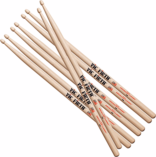 Paličky na bicie 5A American Classic 4 Pack VIC Firth