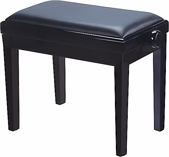 Klavírna lavica TBS020-BK Lewitz
