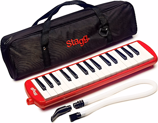 Harmonika melodika MELOSTA32 RD červená Stagg