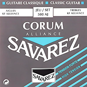Struny na klasickú gitaru 500AJ SAVAREZ tvrdé nylón