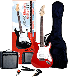 Elektrická gitara ABX-20 set červená ABX