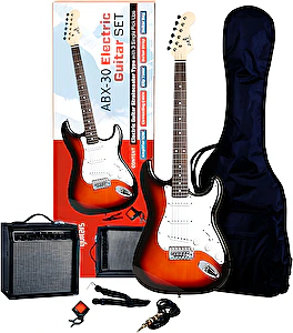 Elektrická gitara ABX-30 set sunburst ABX
