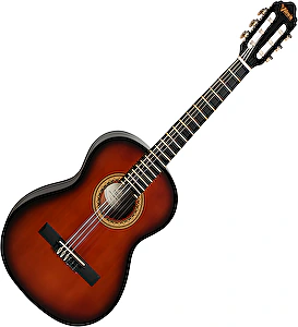 Klasická gitara 3/4 VC203-CSB Valencia Classic Sunburst