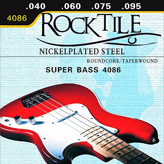Struny na elektrickú basgitaru 040-095 Rocktile