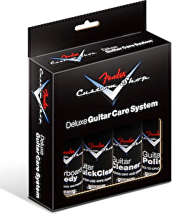 Čistič CS Deluxe Guitar Care Kit 4 Pack Fender