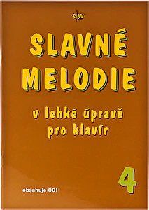 Slavné melodie v lahkej uprave pre klavír 4.diel+CD