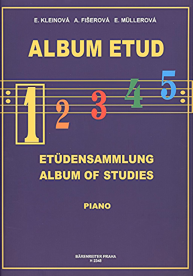Album etud pre piano 1. E.Kleinová A.Fišerová E.Mullerová