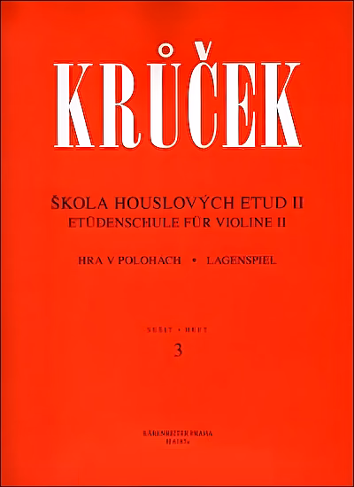 Škola houslových ETUD II Václav Krúček