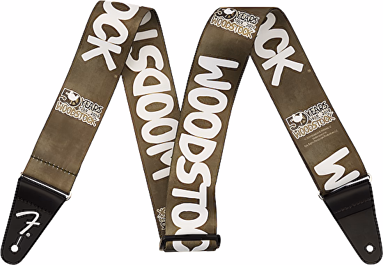 Pás na gitaru Woodstock Strap Blk