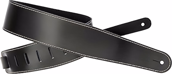 Kožený pás na basgitaru 60mm, 96-156 cm D´addario