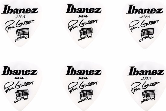 Trsátka 1,00mm B1000PG-WH 6ks Ibanez