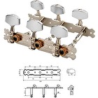 Ladiaca mechanika AMH0101-CR na akustickú gitaru Dr.Parts