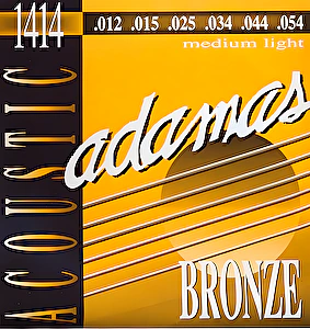 Struny na akustickú gitaru 12-54 1414 Adamas, bronz
