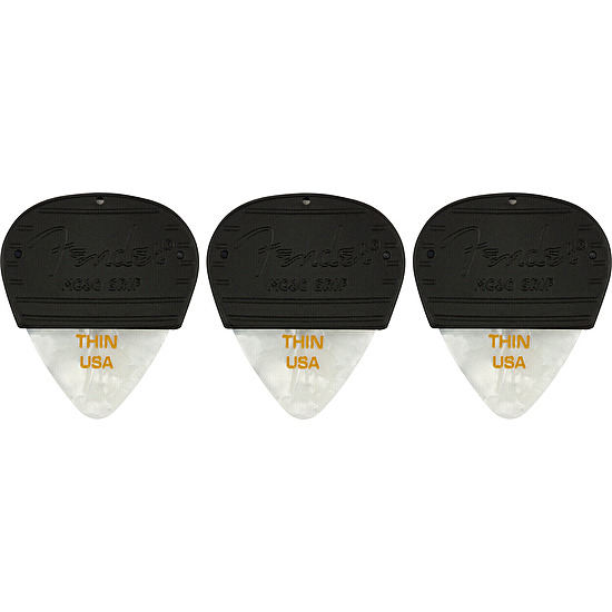 Trsátka 351 MOJO GRIP white thin Fender 3ks