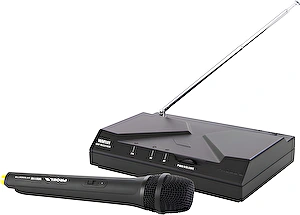 Bezdrôtový mikrofónový systém WM101M UHF 1xhandka v kufri PROEL 