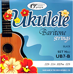 Struny na baritonové ukulele UB7-B Gorstrings