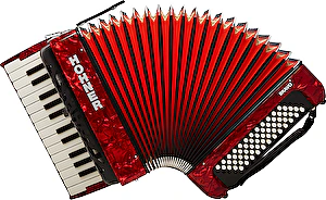 Akordeón Bravo II 48 Red HOHNER