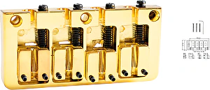 Kobylka na basgitaru BBR4-GD 4-strunová Dr.Parts