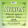 Struny na klasickú gitaru CS4-SB black nylon Gorstings