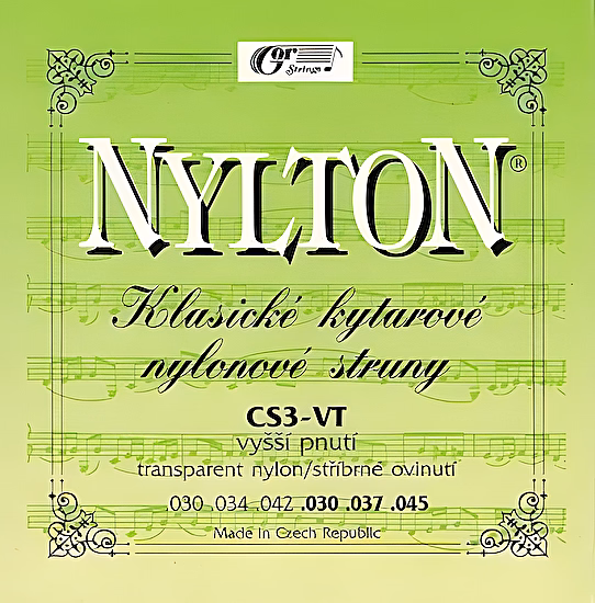 Struny na klasickú gitaru CS3-VT nylon Gorstings