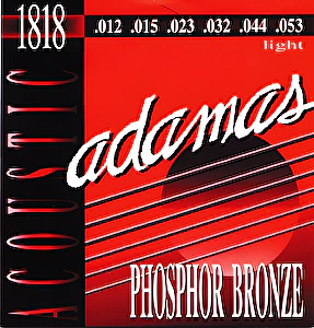 Struny na akustickú gitaru 12-53 1818 Adamas, fosforový bronz