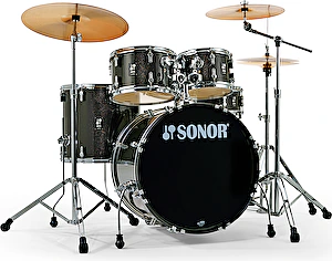 Akustické bicie AQX 22" Black Midnight Sparkle Stage Set Sonor