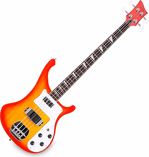Elektrická basgitara Redneck red sunburst Rickenbacker Rocktile