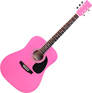Akustická gitara WS-10PK pink Classic Cantabile