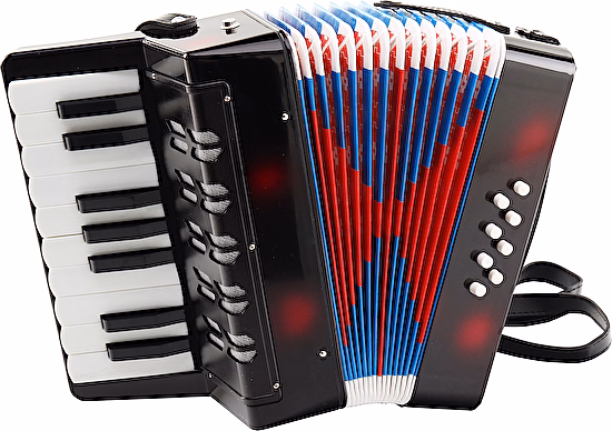 Akordeón detský 8 basový čierny Classic Cantabile