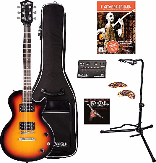 Elektrická gitara SET L-100 sunburst Rocktile