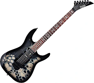 Elektrická gitara Pro JK150F-BSK Skull Rocktile