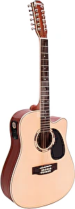 Akustická gitara 12-strunová DR-612 Western nature Dimavery