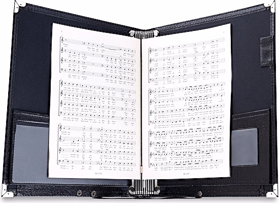 Zakladač na noty B16BK Deluxe black Classic Cantabile