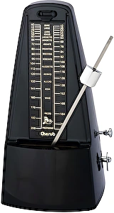 Metronóm mechanický WSM-330-BK Cherub, plast, čierny