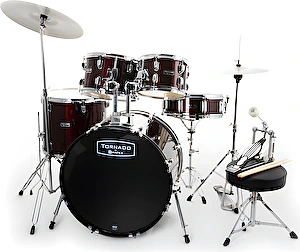 Akustické bicie TND5294FTCDR Tornado bordo Mapex