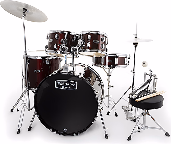 Akustické bicie TND5294FTCDR Tornado bordo Mapex