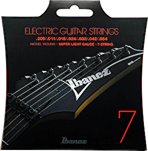 Struny na elektrickú gitaru 09-54 IEGS7 7string Ibanez