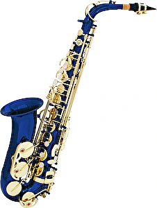 Saxofón Eb-Alt SP-30 kráľovská modrá Dimavery