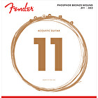 Struny na akustickú gitaru 11-52 60CL phosphor bronze Fender