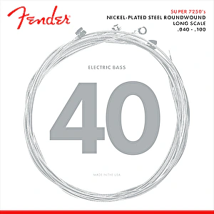 Struny na elektrickú basgitaru 40-100 7250L Fender