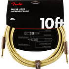 Nástrojový kábel série Deluxe, rovný/rovný 3m 10' tweed Fender