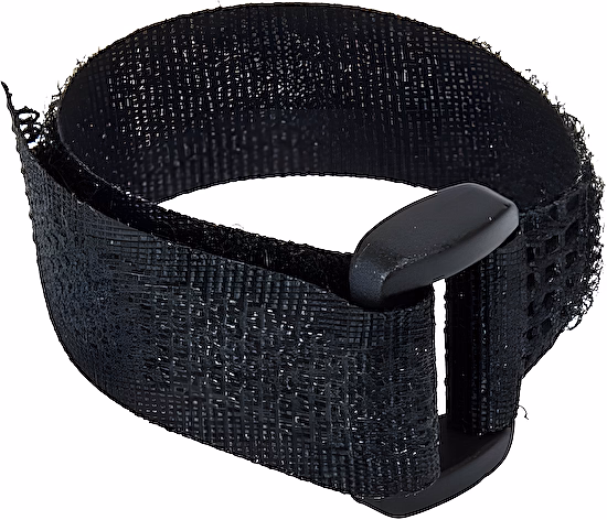 Sťahovacia páska suchý zips 16x210mm čierne 10ks Dedra
