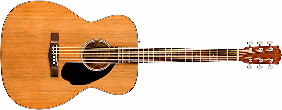Akustická gitara FSR CC-60S Concert Natural WN Fender