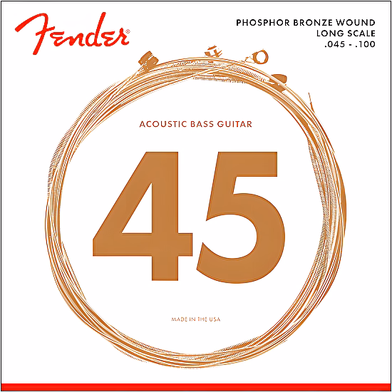 Struny na akustickú basgitaru 45-100 8060 Fender