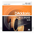 Struny na akustickú gitaru 10-47 EJ10 D´Addario