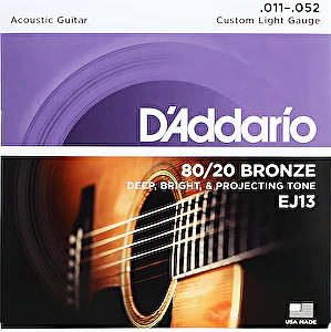 Struny na akustickú gitaru 11-52 EJ13 D´Addario