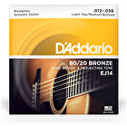 Struny na akustickú gitaru 12-56 EJ14 D´Addario