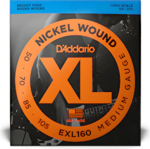 Struny na elektrickú basgitaru EXL160 D´Addario