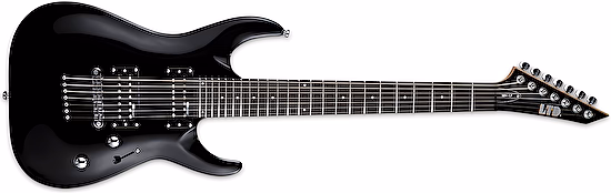 Elektrická gitara 7-strunová MH-17 KIT BLK Black Ltd